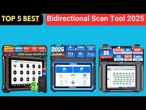 Top 5 Best Bidirectional Scan Tool 2025 | Best Budget Bidirectional Scan Tool Review