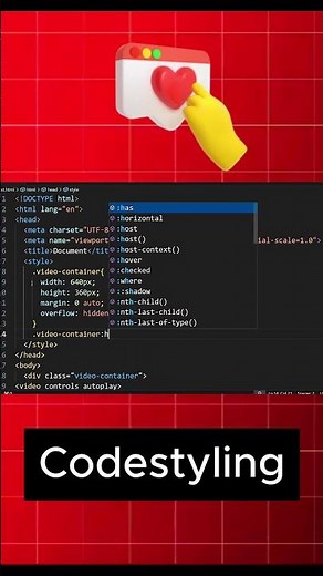 Create Video Frame By Using Html & Css || #codestyling #html #cssanimation