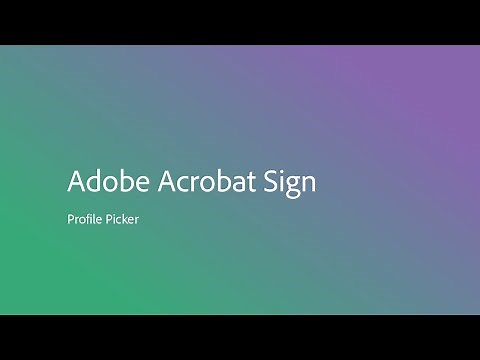 Log in to Adobe Acrobat Sign