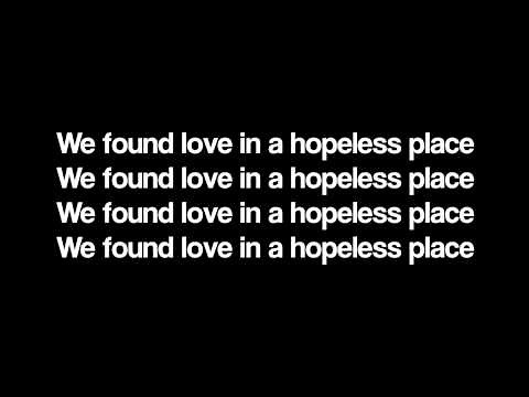 Rihanna - We Found Love (LYRICS)