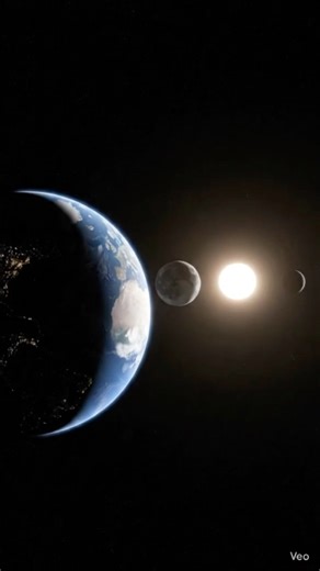 The math shouldn’t line up… but it does. Coincidence? 🌑☀️#space #science #aliens #extraterrestrial