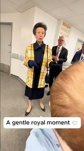 Princess Anne's Kindness Shines at Children's Hospital 👑✨