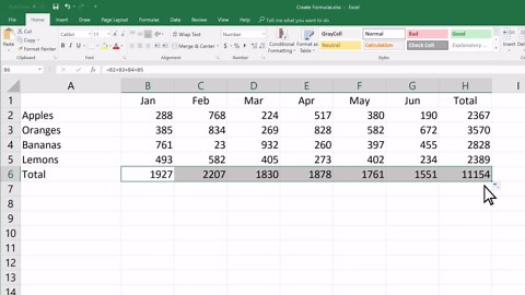 Vue d’ensemble des formules dans Excel