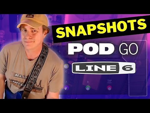 Line 6 POD Go Snapshot | HOW TO USE