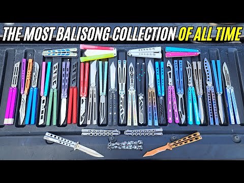 DenDenBMX's MASSIVE Balisong "Butterfly Knife" Collection! (2023)