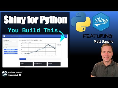 Shiny for Python: Build a Financial Stock Analyzer (Full Tutorial)