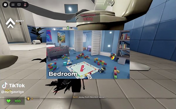 Bedroom Breacher Glitch in Roblox Evade