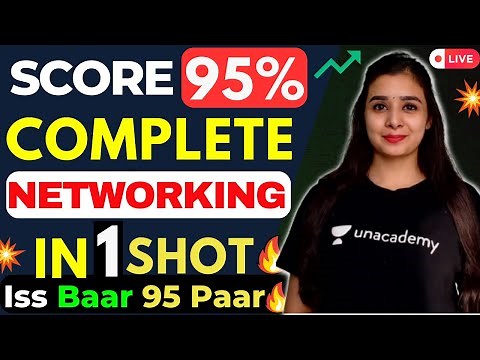 Complete Networking in One Shot 🔥😨 Class 12 Computer Science