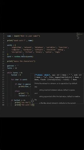 “I Built a Python Word Guessing Game — Bet You Can’t Beat It!”