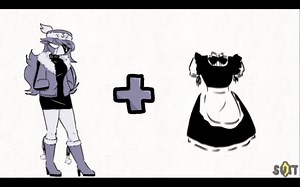 Genderbend Ruv 在女仆装