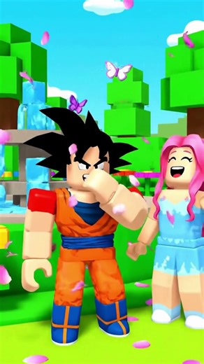 Goku’s FUNNIEST Roblox Love Story! ❤️😂 | Clumsy Anime Romance Animation