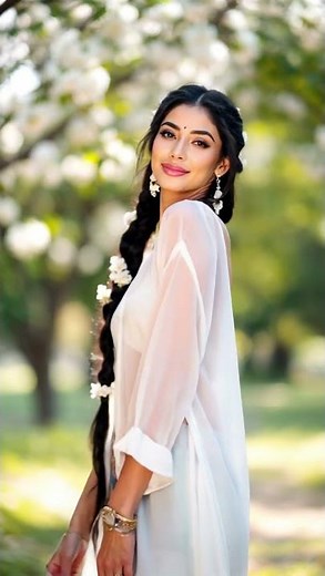 Sheer Elegance: White Blouse & Floral Skirt | outfit ideas