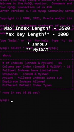 SQL Indexes Explained: MySQL Indexes & Storage Engines