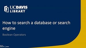How to Search a database or search engine