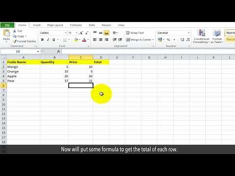 How to Create Spreadsheet in Excel