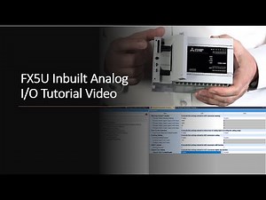 Mitsubishi PLC Built In Analog Input & Output