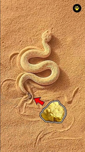 मकड़ी की पूंछ वाला सबसे चालाक साँप 🐍Golden Tail Snake😱World’s Smartest Snake #animals #snake #birds