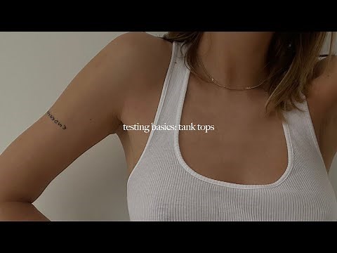 Testing Basics | Tank Tops, £8-£125 | Lizzy Hadfield