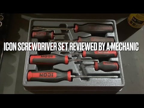 Icon Screwdriver Set Reviewed By A Mechanic