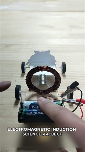 29K views · 251 reactions | Science Project with Coil and Battery. #scienceproject #electromagnetism | Bazmechanic | Facebook