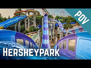 Hersheypark - Water Slide POV's 2023 | The Boardwalk