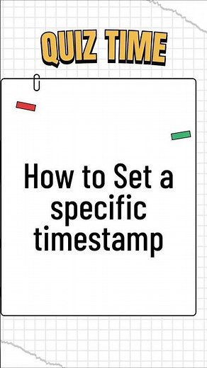 How to Set a Specific Timestamp in a File Using Linux | Touch Command Explained