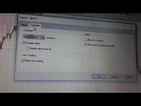 How to activate your Forex Trading Robot on MT4