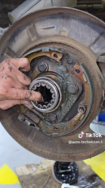 gmc rear axle bearing and seal replacement guide #automotive #DIY #mechanic