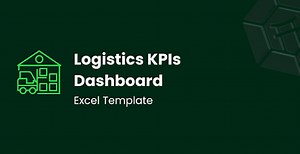 Logistics KPI Dashboard | Excel Template for Supply Chain KPIs