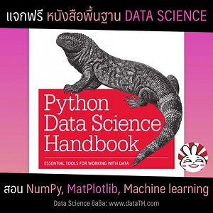 แจกฟรี: หนังสือ Python for Data Science สอนพื้นฐานครบ! - เข้าใจ Data ง่าย ๆ กับ DataTH