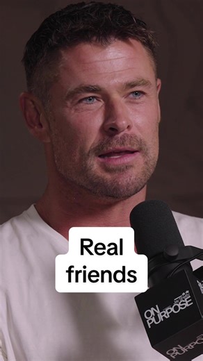 🚨Watch or listen🚨to my brand new podcast with @Chris Hemsworth today by searching ‘Jay Shetty Chris Hemsworth’ on your favorite platform 🎙️