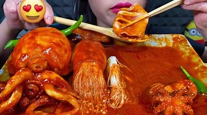 78K views · 1.7K reactions | Asmr Spicy Seafood Boil -Spicy Seafood-Mukbang Massive Eating Sounds Part 10 | Hungry ASMR | Facebook