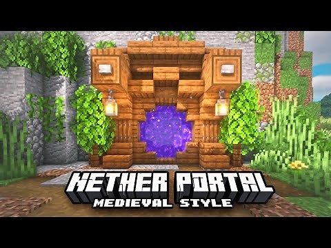 How to build a Nether Portal in Minecraft 1.17 | Nether Portal Design
