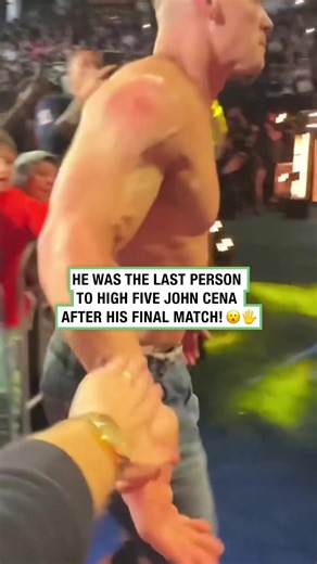 One last time ❤️🏟️ @Conman167 #johncena #wwe #final #retirement #GOAT | john cena