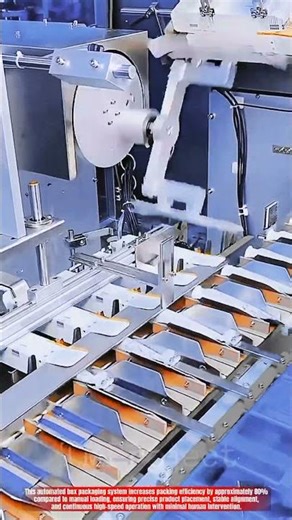 Innovative Automatic Box Packaging Machine System : Best Precise High-Speed Box Loading
