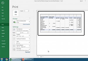 How to Print With Gridlines in Excel in 60 Seconds | Envato Tuts