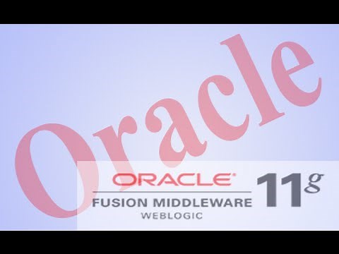 Install and Configure Oracle Weblogic Server on Windows.