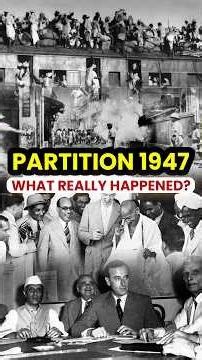 The Truth Behind India’s Partition | Must-Know Facts #shorts #gkfacts #PartitionOfIndia #history