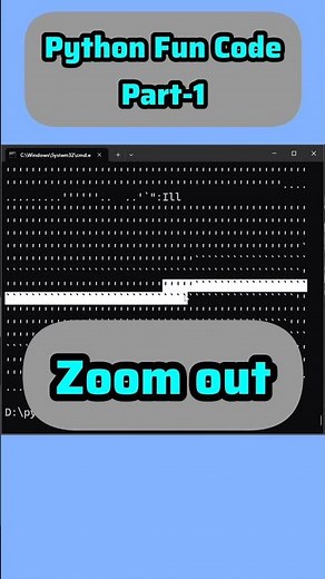 Python ASCII Art Converter in 30 Seconds! #shorts #python