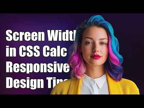 Using screen.width in CSS calc() for Responsive Design Solutions