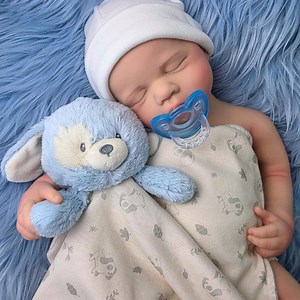 Silicone BOY Doll: 7 Lbs 19" Full Body, LIGHT Skin Tone, Realistic Reborn Baby - Etsy