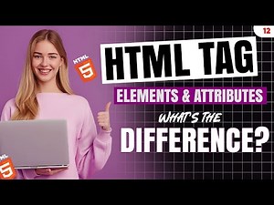 HTML Tags, Attributes, and Elements Explained | Learn with Examples for Beginners | #webdevelopment