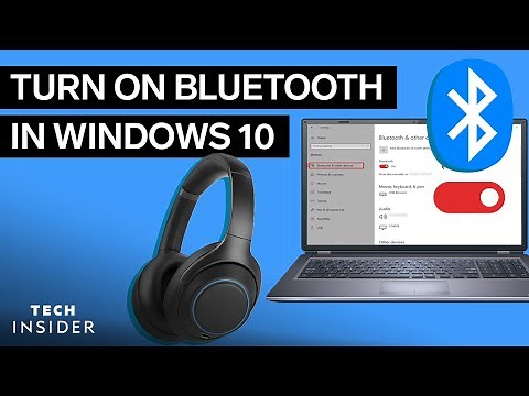 How To Turn Bluetooth On In Windows 10