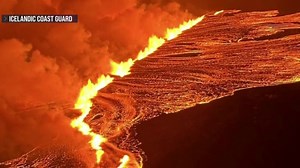 A volcano in Iceland is erupting for the 4th time in 3 months