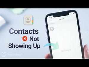 10 Easy Ways to Fix Contacts Not Showing Up on Your iPhone