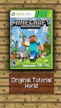 Minecraft Xbox 360s Original Tutorial World #minecraft #xbox360