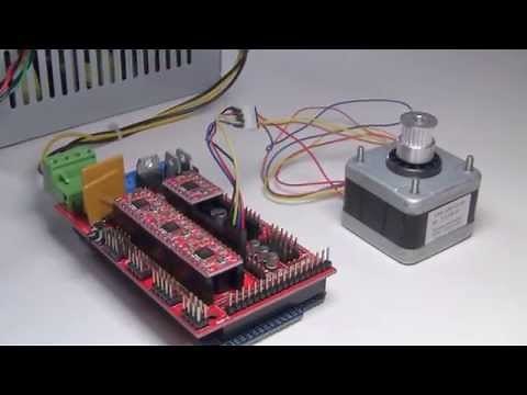DIY 3D Printer - Testing & confirm your Ramps, Arduino Mega & Stepper Motor