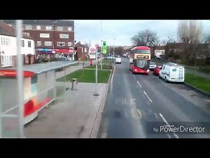 Full route visual. EL1 Ilford station - Barking Riverside, Northgate Road. LTZ2126. LT926.