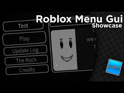 Probably the best Menu Gui I've made | Roblox Showcase