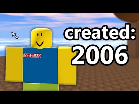 The OLDEST Roblox Game EVER MADE
